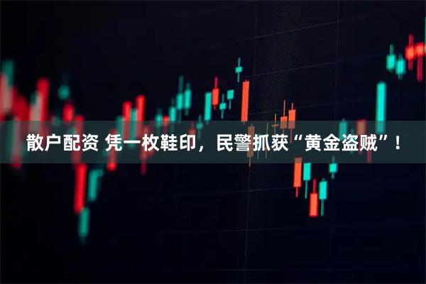 散户配资 凭一枚鞋印，民警抓获“黄金盗贼”！